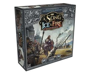 CMON A Song of Ice & Fire - Stark | Kit de démarrage | Table | 2 Joueurs | À partir de 14 Ans | 45 Minutes + | Allemand | Multilingue