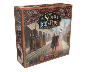 CMON Asmodee A Song of Ice & Fire - Martell | Kit de démarrage | Plateau de Table | 2 Joueurs | À partir de 14 Ans | 45-60 Minutes | Allemand | Multilingue