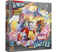 Cmon - Asmodee - Marvel United - X-Men : Equipe Dorée - Jeux de société - Jeux de Cartes - Jeu coopératif - Jeu Adulte et Enfant à partir de 14 Ans - 1 à 4 Joueurs - Version française