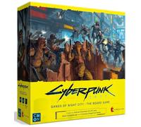 CMON Cyberpunk 2077 : Gangs of Night City Jeu de société - Conquérir la ville de nuit dans ce jeu de stratégie immersif de science-fiction Jeu d'aventure, à partir de 14 ans, 1 à 4 joueurs, 90 à 120