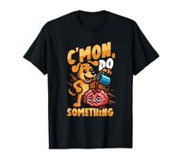 C'mon Do Something Brain Caféine Café drôle Cerveau Adulte T-Shirt