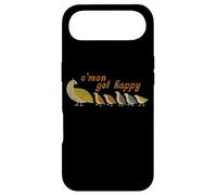 C'mon Get Happy Motif Famille de cailles rétro Coque pour iPhone Air