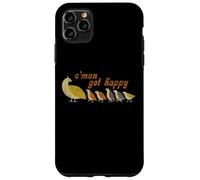 C'mon Get, Happy Retro Quail Family Design Mignon Coque pour iPhone 11 Pro Max