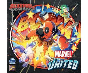 CMON | Marvel United - Deadpool | Extension | Jeu de Famille | Jeu de société | 1 à 4 Joueurs | À partir de 10 Ans | 40 Minutes | Allemand