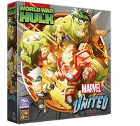CMON Marvel United : World War Hulk Expansion - Jeu de stratégie de figurines de table, jeu de super-héros coopératif pour enfants et adultes, à partir de 14 ans, 1 à 5 joueurs, 45 minutes de temps de