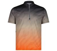 CMP - 1/4-Zip T-Shirt Freebike - Maillot de cyclisme - 52 - antracite / corda / orange