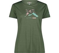 Cmp 32t7166 Short Sleeve T-shirt Vert XS Femme