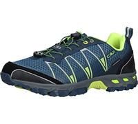 CMP Altak Trail Chaussures de Trail Unisexe - - Encre Bleue Jaune Fluo., 43 EU Weit