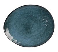 CMP Assiette plate 27.5 cm Galet Bleu - Au Grès du Temps - HOME DECO FACTORY