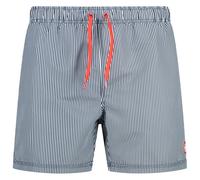 CMP - Short de bain homme en microfibre, Marine-Blanc, 52