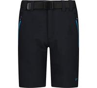 Short CMP Stretch noir bleu électrique enfant - 12
