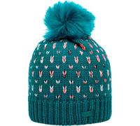 CMP - Bonnet tricoté avec Pom Pom pour Femme, Beret Femme