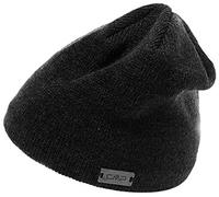 CMP - Bonnet tricoté pour hommes, Noir, U