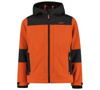 CMP - Boy's Jacket Fix Hood Softshell - Veste softshell - 104 - brick / nero