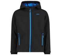 CMP - Boy's Jacket Fix Hood Softshell - Veste softshell - 110 - nero / river