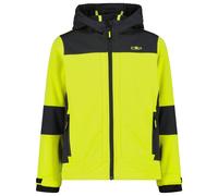 CMP - Boy's Jacket Fix Hood Softshell - Veste softshell - 128 - acido / antracite