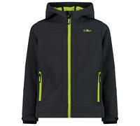 CMP - Boy's Jacket Fix Hood Softshell - Veste softshell - 128 - antracite / acido