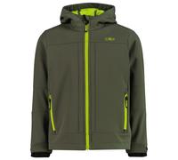 CMP - Boy's Jacket Fix Hood Softshell - Veste softshell - 128 - oil green
