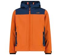 CMP - Boy's Jacket Fix Hood Softshell - Veste softshell - 152 - carrot