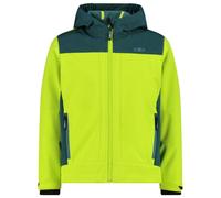 CMP - Boy's Jacket Fix Hood Softshell - Veste softshell - 164 - acido / alpine