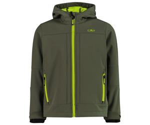 CMP - Boy's Jacket Fix Hood Softshell - Veste softshell - 164 - oil green