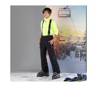 CMP - Boy's Plain Softech turtleneck - Sweatshirt à capuche enfant Black Blue - Taille de l'enfant 98 cm