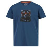 CMP - Boy's T-Shirt Piquet - T-shirt technique - 164 - midnight
