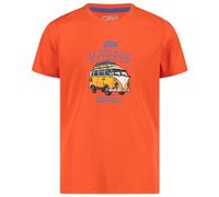 CMP - Boy's T-Shirt Piquet - T-shirt technique - 176 - tango