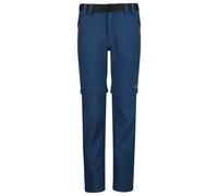 CMP - Boy's Zip Off Pant with Belt - Pantalon convertible - 140 - midnight