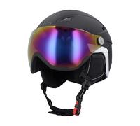 CMP - Casque de ski Wa-2 avec visière, Noir, M