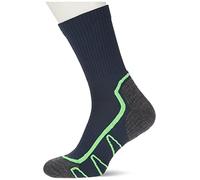 CMP - Chaussette de randonnée Poly Mid, B.Bleu-Vert Fluo, 36/38
