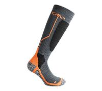 CMP - Chaussette de ski en laine, Anthracite Mel., 36/38