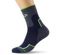 CMP - Chaussette de trekking en laine moyenne, Marine, 46/48