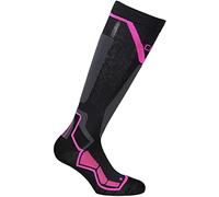 Chaussette CMP Ski Sock Thermocool (Nero-Pink fluo) 39-42