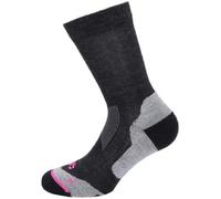 CMP - Chaussettes de trekking en laine Wmn, Mel noire., 36/38