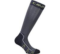 CMP - Chaussettes hautes en laine de trekking, Bleu foncé, 43/45