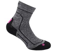 CMP Campagnolo Chaussettes Softair de randonnée Mid Femme Noir mélangé 39/42