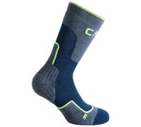 CMP - Trekking Sock Wool Mid - Chaussettes de randonnée - EU 43-45 - navy