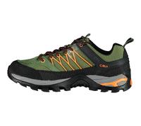 CMP Campagnolo Chaussures de randonnée Rigel Low WP Homme Olive/Orange fluo/Noir Taille 43