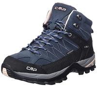 CMP Femme Rigel Mid WMN Trekking Shoe WP Chaussures de randonnée, Gris Asphalte-Anthracite-Rose, 43 EU