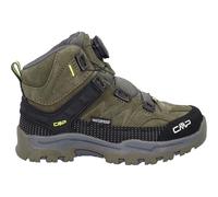 CMP - Kid's Kiruna Mid Fitgo Trekking Shoes WP - Chaussures de randonnée - EU 33 - olive