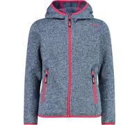 CMP Enfants Strick Fleece Veste, space-sky blue, 104