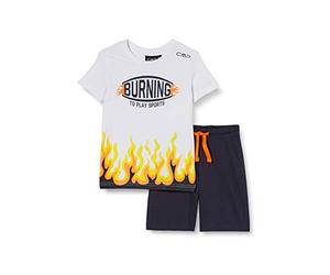 CMP Ensemble Sport garçon 30D8258, Bianco, 104