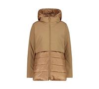 CMP - este longue à capuche amoible en softs en polyester - Femme - Vestes - Brun - Taille: 44 FR