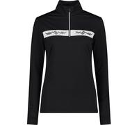 CMP Femme Chemise de ski Half-Zip Softech noir - 38