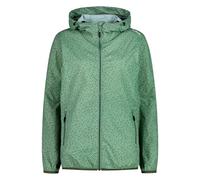 CMP Femme Giacca Da Pioggia Donna Con Cappuccio Removibile Veste De Pluie, Jade, D40 EU