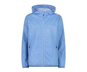 CMP Femme Giacca Da Pioggia Donna Con Cappuccio Removibile Veste De Pluie, Sky, D42 EU