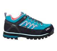 CMP Femme Moon Low WMN Trekking Shoe WP Chaussures de Marche, Teal Red Fluo, 42 EU