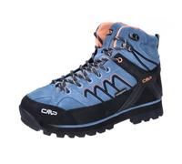 CMP Femme Moon Mid WMN Chaussures de Trekking WP Marche, Bleu Azur, 37 EU