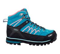 CMP Femme Moon Mid WMN Trekking Shoe WP Chaussures de Marche, Teal Red Fluo, 40 EU